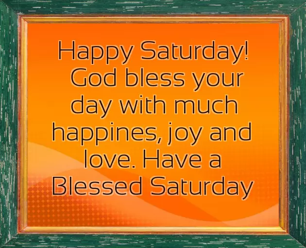 Good Morning Blessing Saturday Good Morning Blessing Saturday