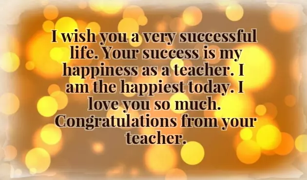 Graduation Message For Kids