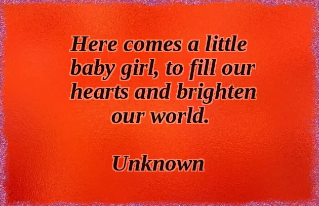 Baby Wishes For A Girl
