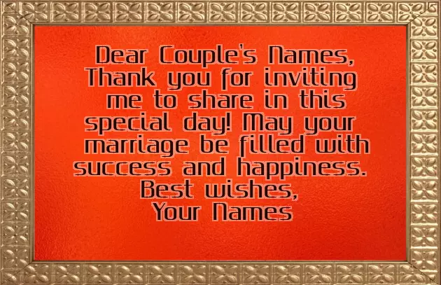 Congratulations Couple Getting Married