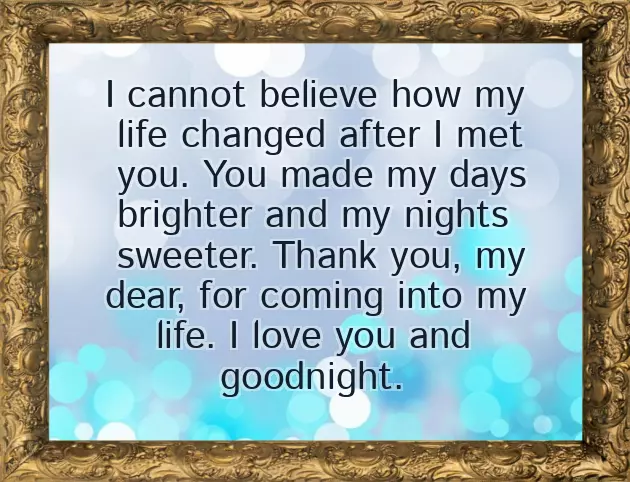 Good Night Wish To Wife