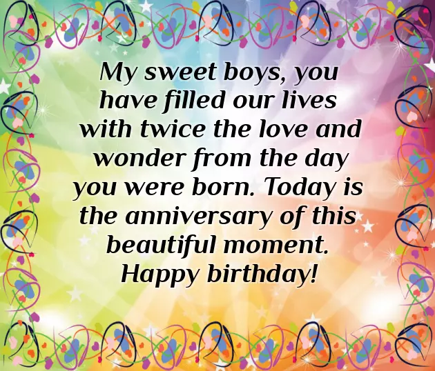 Birthday Wishes For 3 Year Old Brother