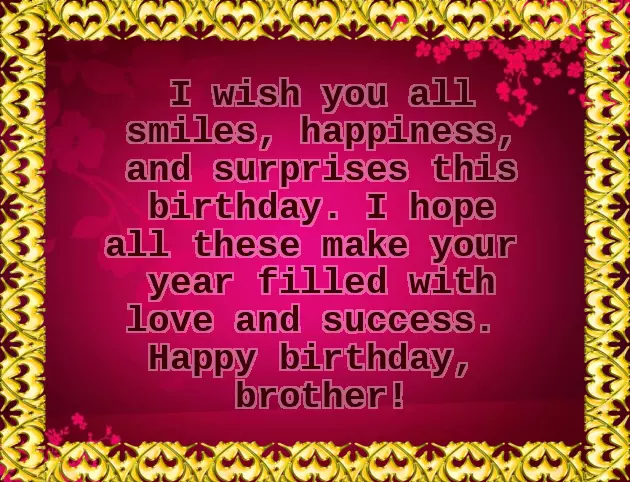 Birthday Wishes For A Caring Brother Birthday Wishes For A Caring Brother