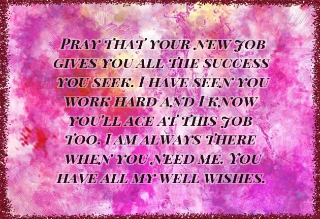 Best Wishes For New Job To Girlfriend Best Wishes For New Job To Girlfriend