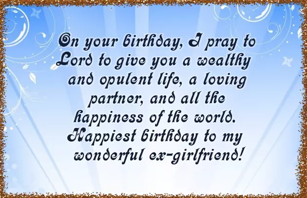 Heart Touching Birthday Wishes For Ex Best Friend