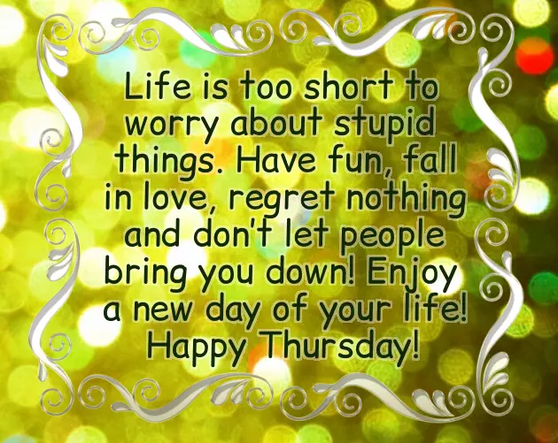 Good Morning Thursday Quotes