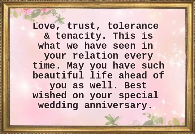 Mother In Law Wedding Anniversary Wishes