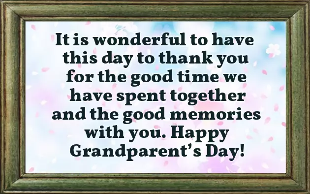 Greetings For Grandparents