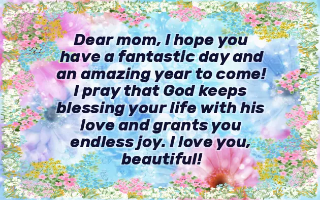 Birthday Wishes For My Mom Quotes