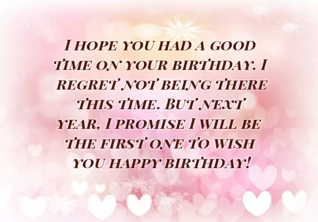 Belated Birthday Wishes To A Brother