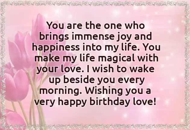 Happy Birthday Love Quotes For Boyfriend