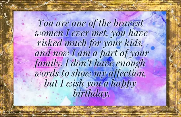 Birthday Of Mother In Law