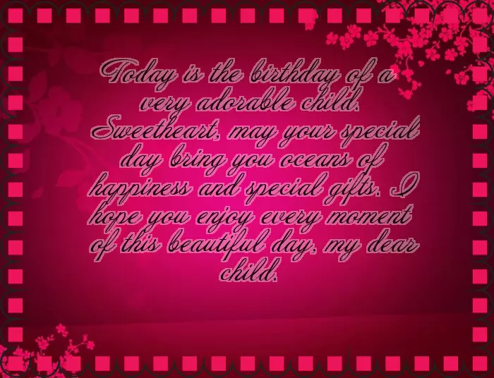 Happy Birthday To You Little Boy