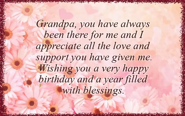 Happy Birthday Quotes Grandpa