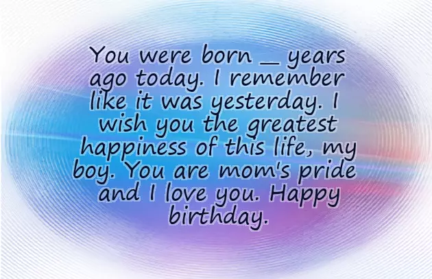 Happy Birthday In Heaven Son Quotes