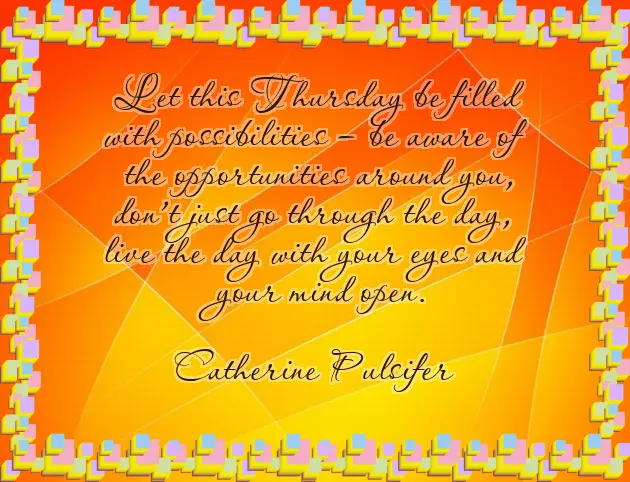 Thankful Thursday Good Morning