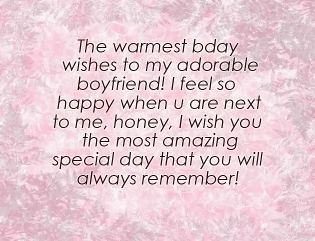 Happy Birthday Words For Boyfriend Happy Birthday Words For Boyfriend