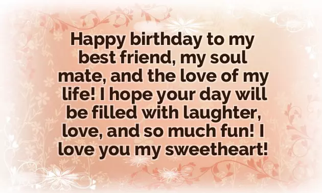 Happy Birthday Month My Love