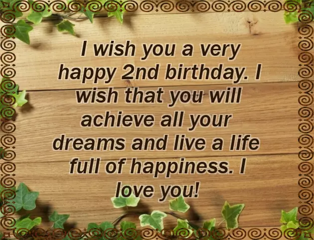 Happy 2Nd Birthday Niece Quotes