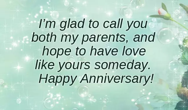 Wishes Of Anniversary For Mom And Dad