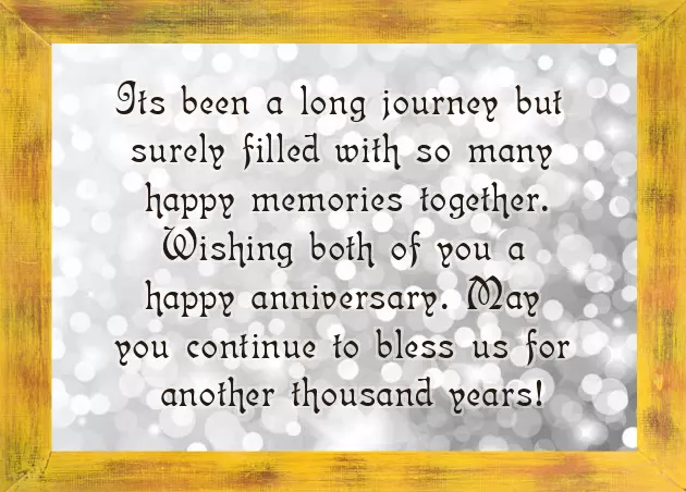 Marriage Anniversary Wishes For Parents