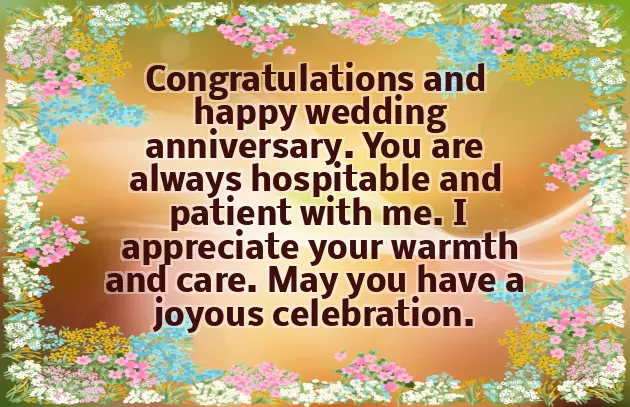 41St Wedding Anniversary Wishes For Parents