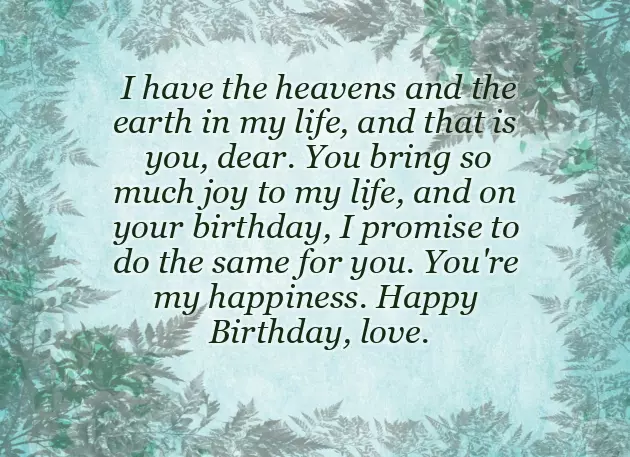 Birthday Wishes For Beloved Girlfriend