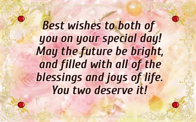 Happy Wedding Congratulations Message