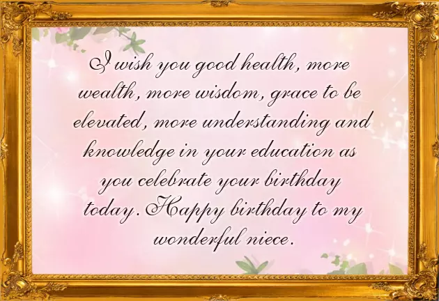 Birthday Blessings To My Beautiful Niece Birthday Blessings To My Beautiful Niece