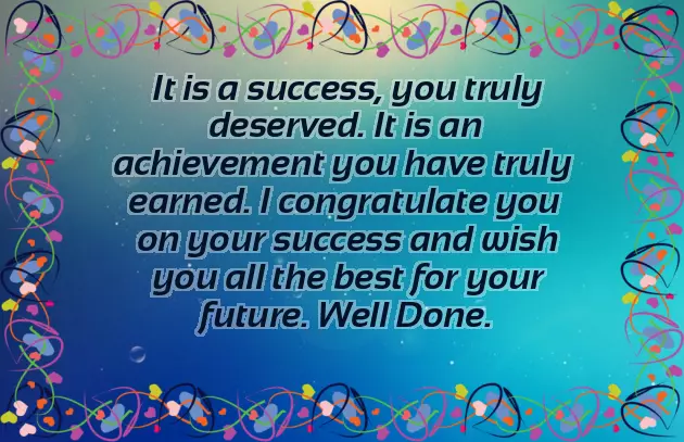 Congrats On Your Success Quotes