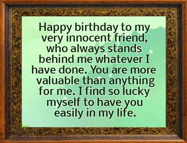 Long Birthday Message For Best Friend