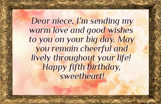 Birthday Wish For 5 Year Old Boy