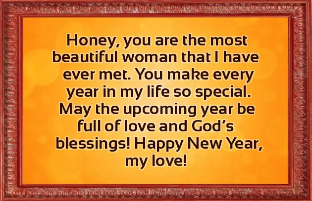 Happy New Year Text To My Love