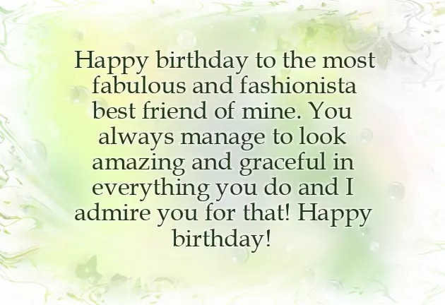 Happy Birthday For A Lady Friend