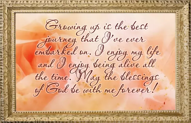 Birthday Words For Self