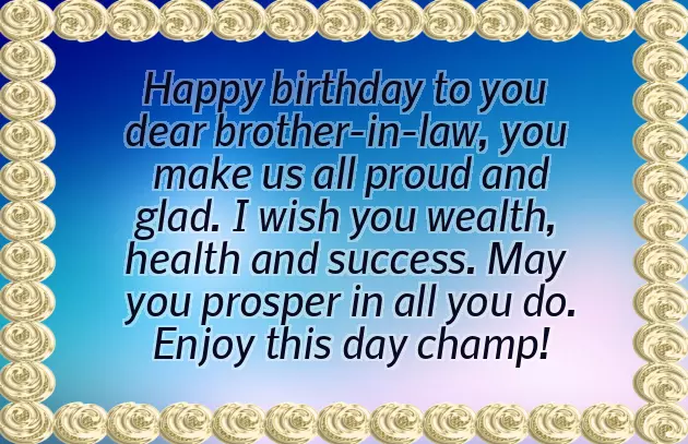 Fathers Day Message To Brother In Law