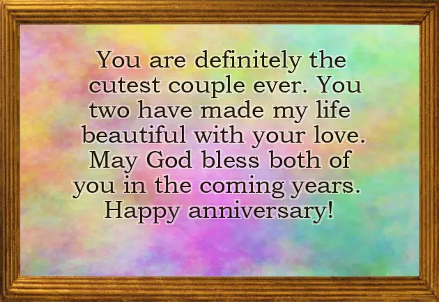 Wedding Anniversary Wishes For My Parents