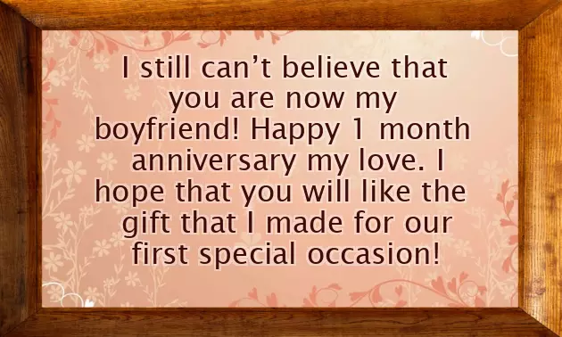 1St Month Anniversary 1St Month Anniversary