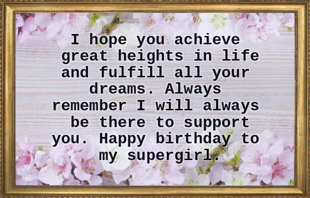 Happy Birthday My Little Angel