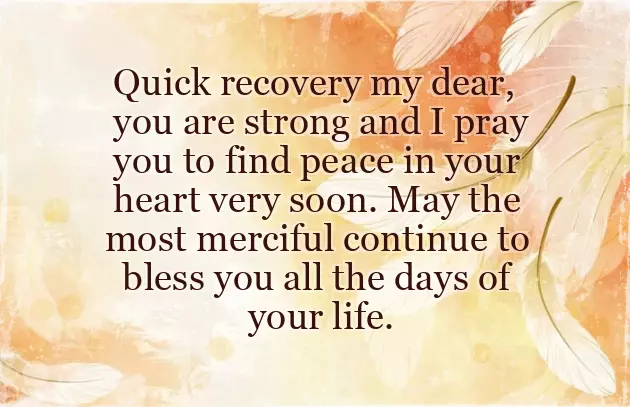 Message For Sick Person