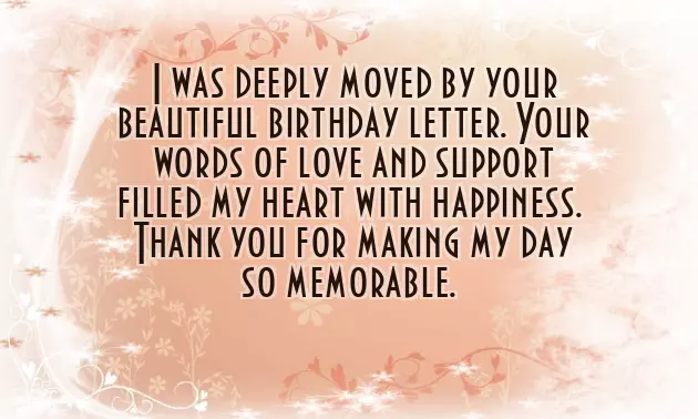 Thank You Message For Friends And Family On My Birthday