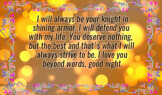 Good Night Msg For Girlfriend