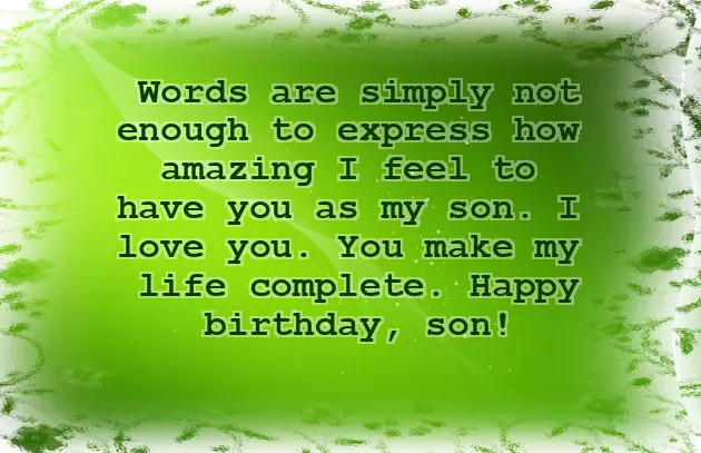 Happy Birthday Verse