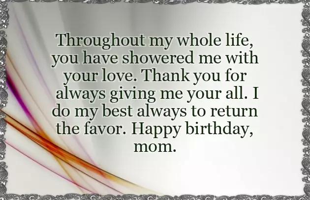Birthday Wish For Little Son From Mom