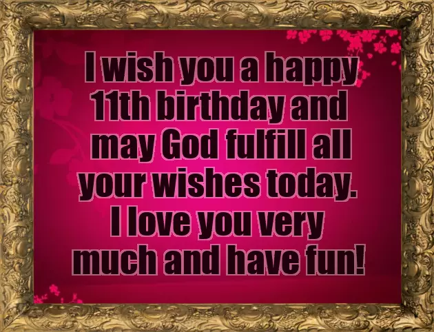 Birthday Wishes For An 11 Year Old Boy Birthday Wishes For An 11 Year Old Boy