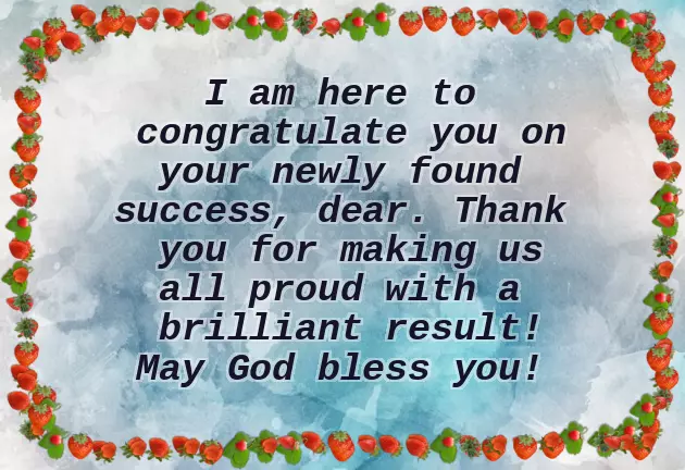 Congratulations Message For 12Th Pass