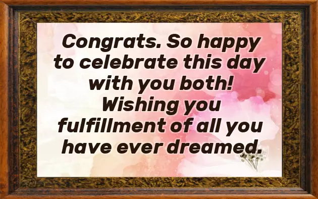 Message For Newly Wed