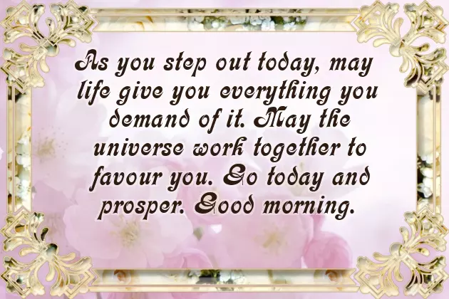 Biblical Good Morning Wishes