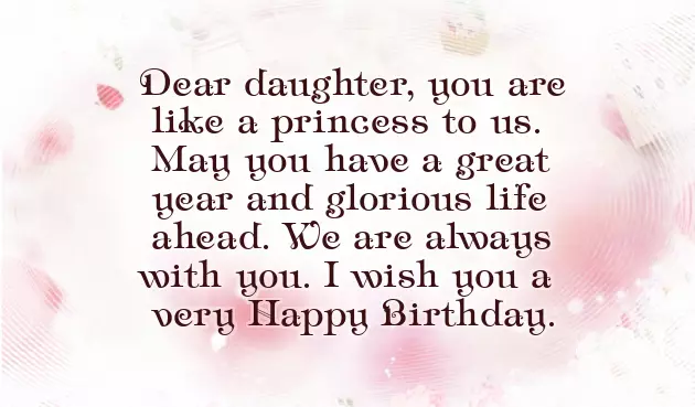 Birthday Wishes For Lovely Daughter
