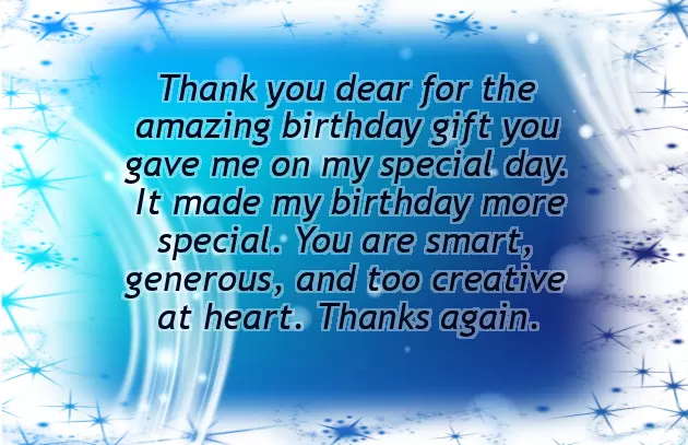 Thank You Birthday Wishes On Facebook Thank You Birthday Wishes On Facebook